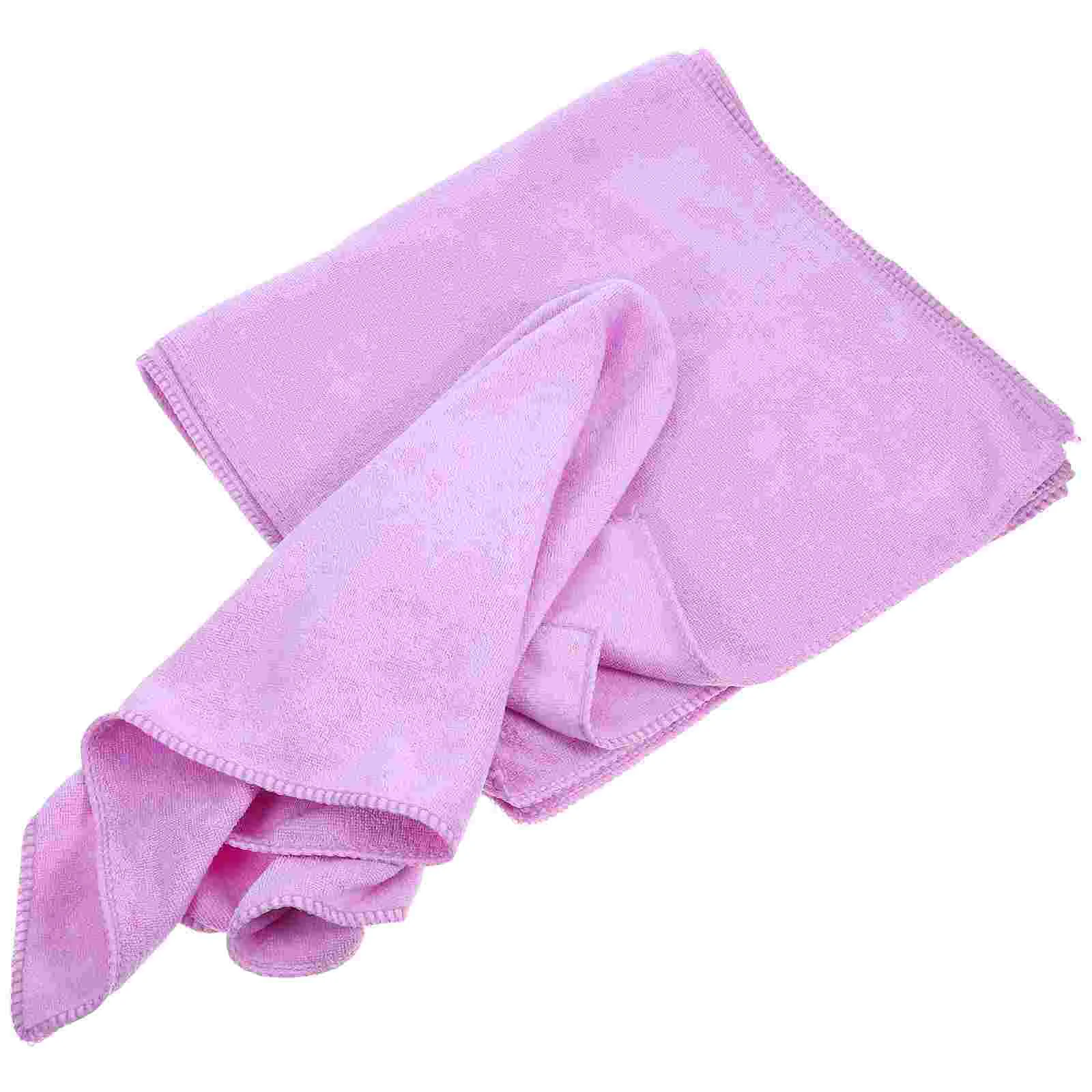 

5 Pcs Car Wash Towel Washcloths Clean Towels Drying Cleaning Purple for Washing