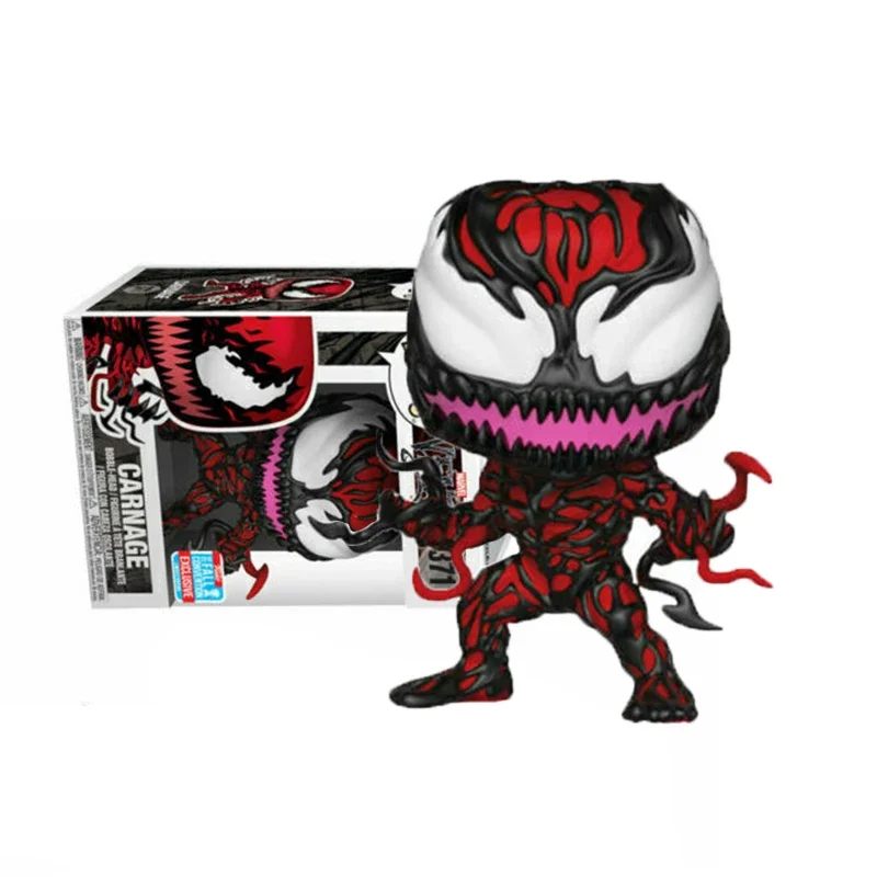 thumbnail image 1 of Figura de acción Funko Pop Movie Venom CARNAGE #371 #678 CORRUPTED VENOM #517 #888 #889 Colección de modelos Regalos de Navidad para niños, 1 of 5