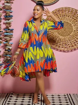 Uche Long Sleeve A-Line Dress
