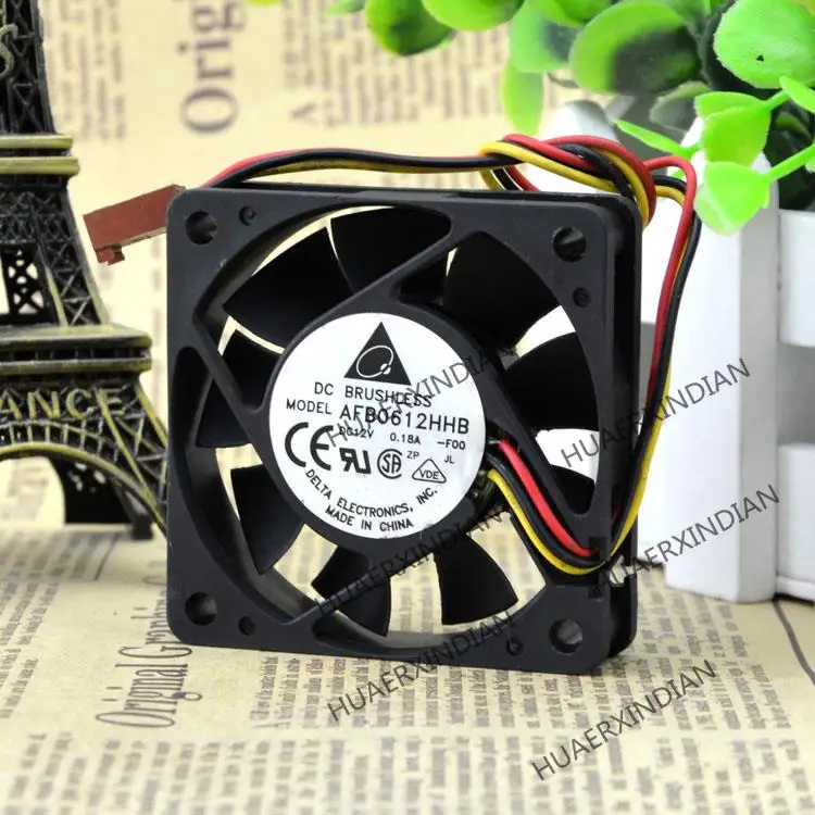 

New 6cm 6 CPU AFB0612HHB 6015 12V 0.18A Cooling Fan Assembly Kit