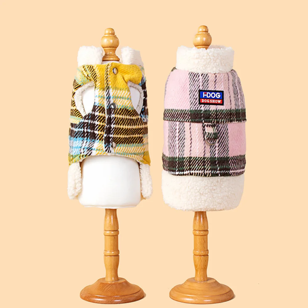 

New Winter Pet Chest Vest Teddy Small Medium Dog Thickened Cotton-padded Dog Clothes