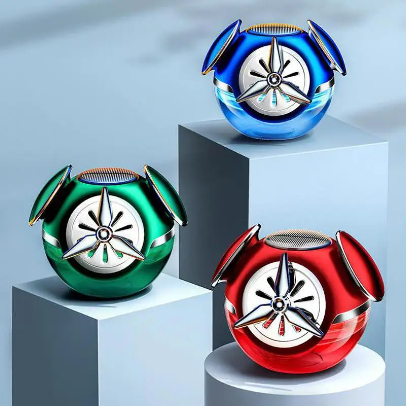

Akzz Car Interior Products Solar Car Perfume Personalized Spinning Perfume Auto Parts Creative Car Perfume Accessories