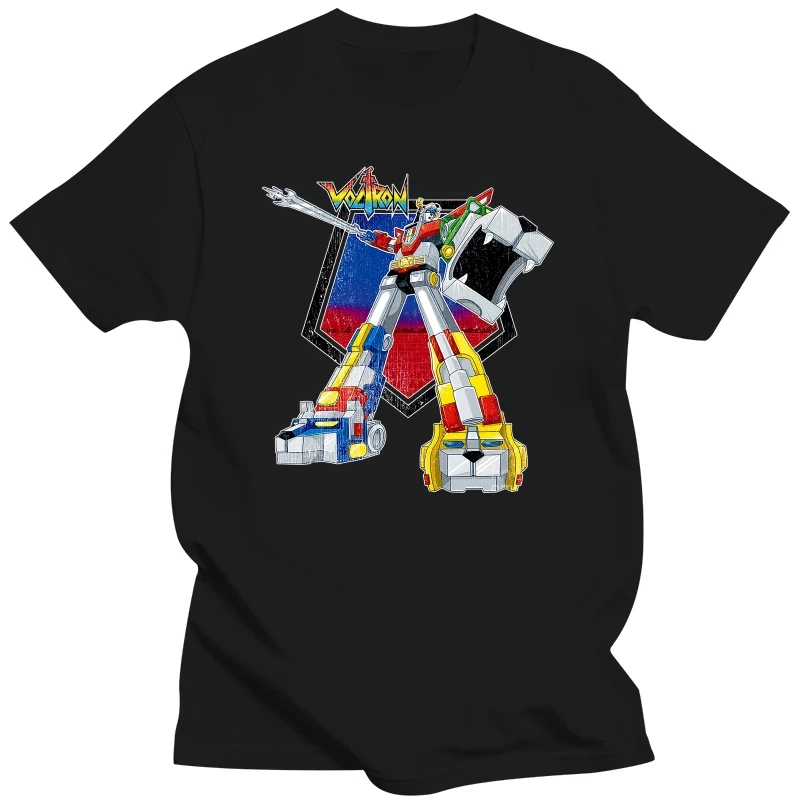 Europa Legendary Voltron Blazing Sword Set Top T-Shirt Top T Shirt Per Uomo T-Shirt Da Spiaggia In Cotone Divertente