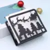 Stainless Steel Christmas Napkin Holder Stand Tissue Dispenser for Home Kitchen Tabletop Decoration Desktop Organizer 2