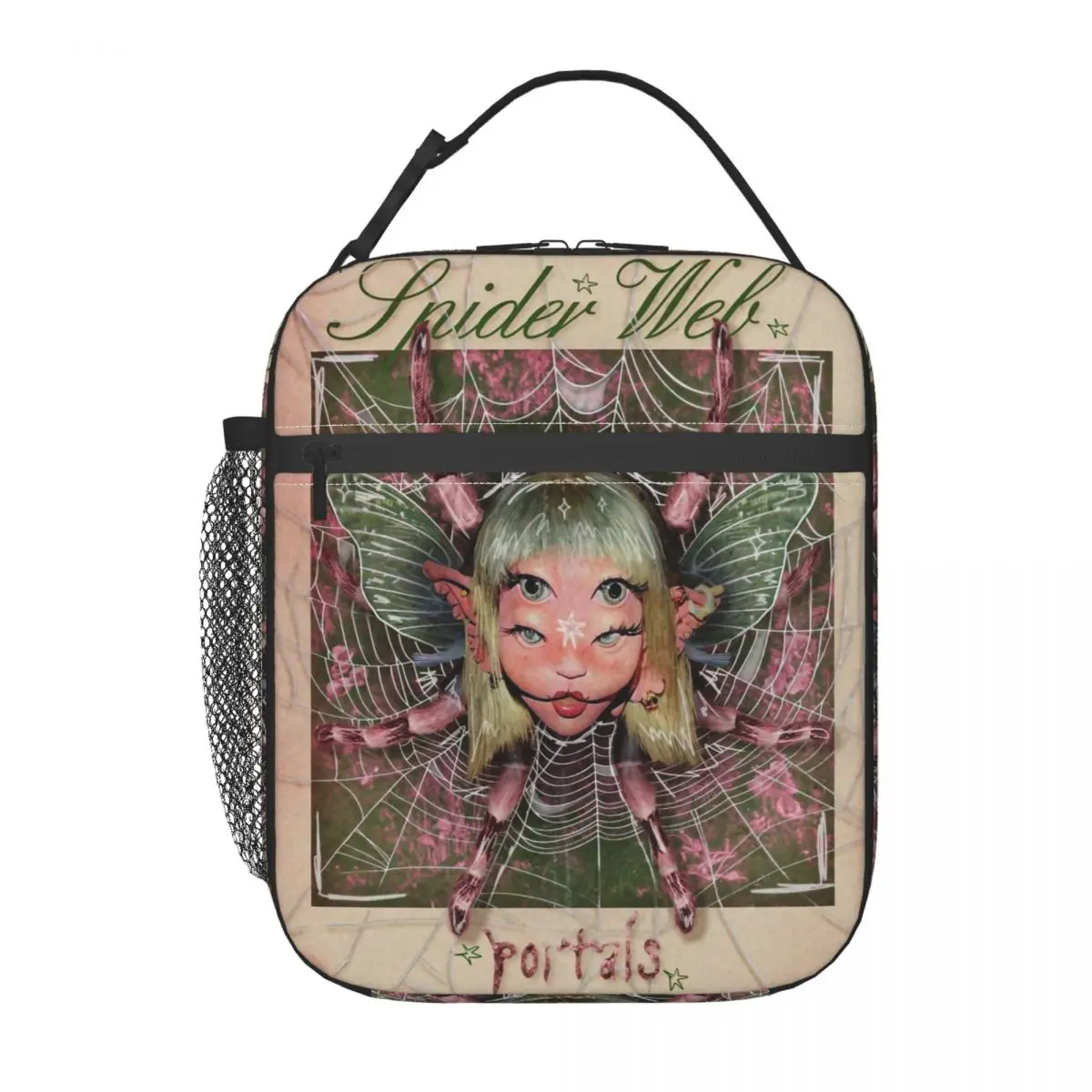 Custom Melanies Martinez Portals Thermal Insulated Lunch Bag for Office Portable Bento Box Thermal Cooler Lunch Boxes 3