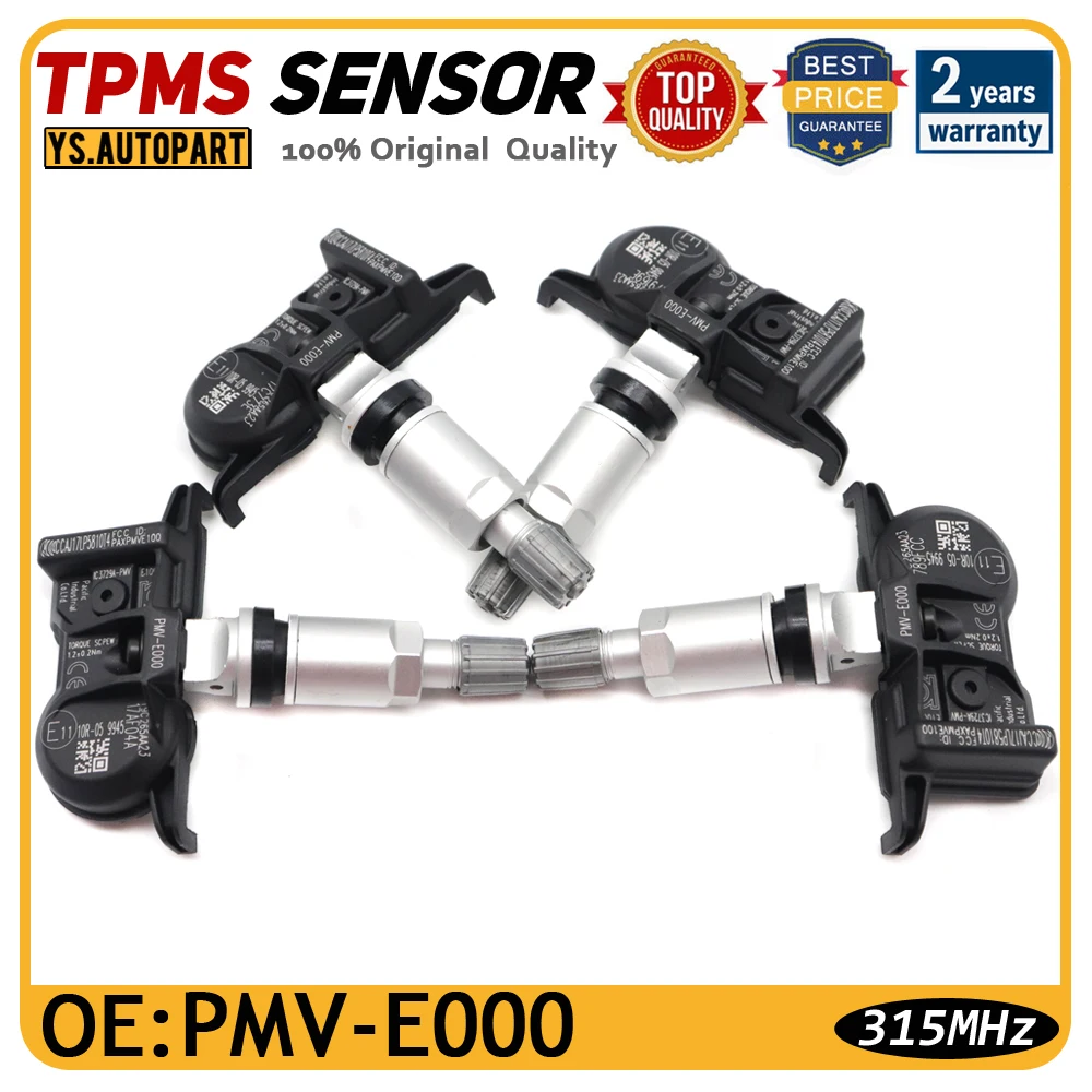 Pmve000 Tpms Tire Pressure Sensor Monitor System Fit For Toyota