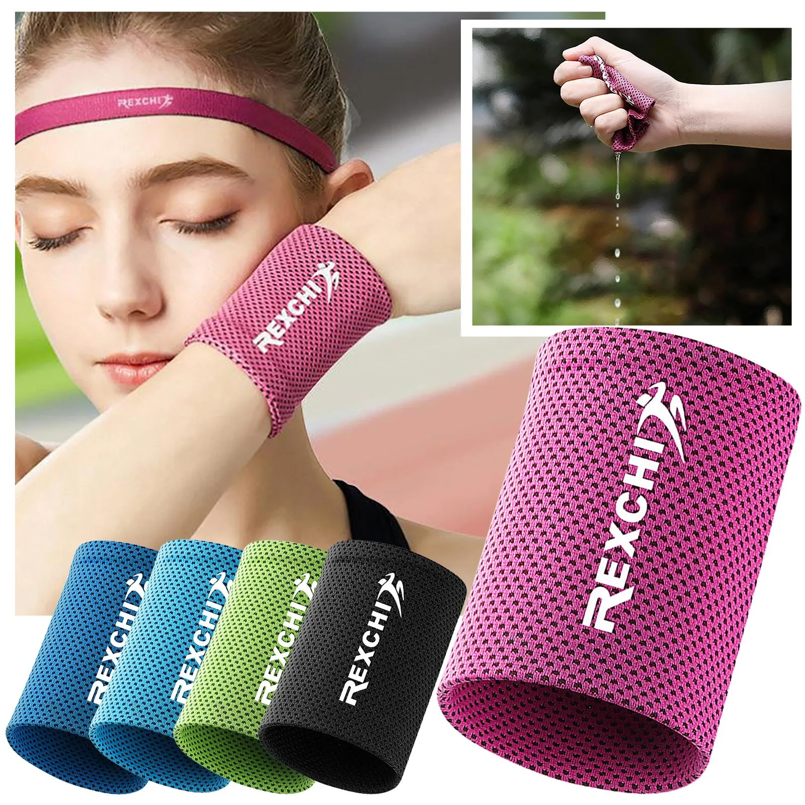 GymWristbandsHandTowelWristSupportForTennisBasketballSports