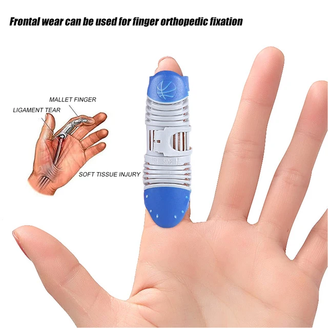1Pcs Basketball Finger Guard Splint Protector Fulcrum Support Professional Finger Bandage Sport Flexible Non-slip Outdoor Sports 2