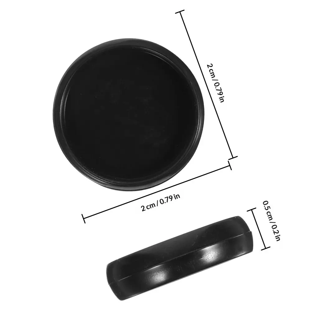 100Pcs 느슨한 잎 사진 앨범을위한 창조적 인 버섯 바인딩 디스크 여행 생일을위한 유연한 플라스틱 바인더 디스크