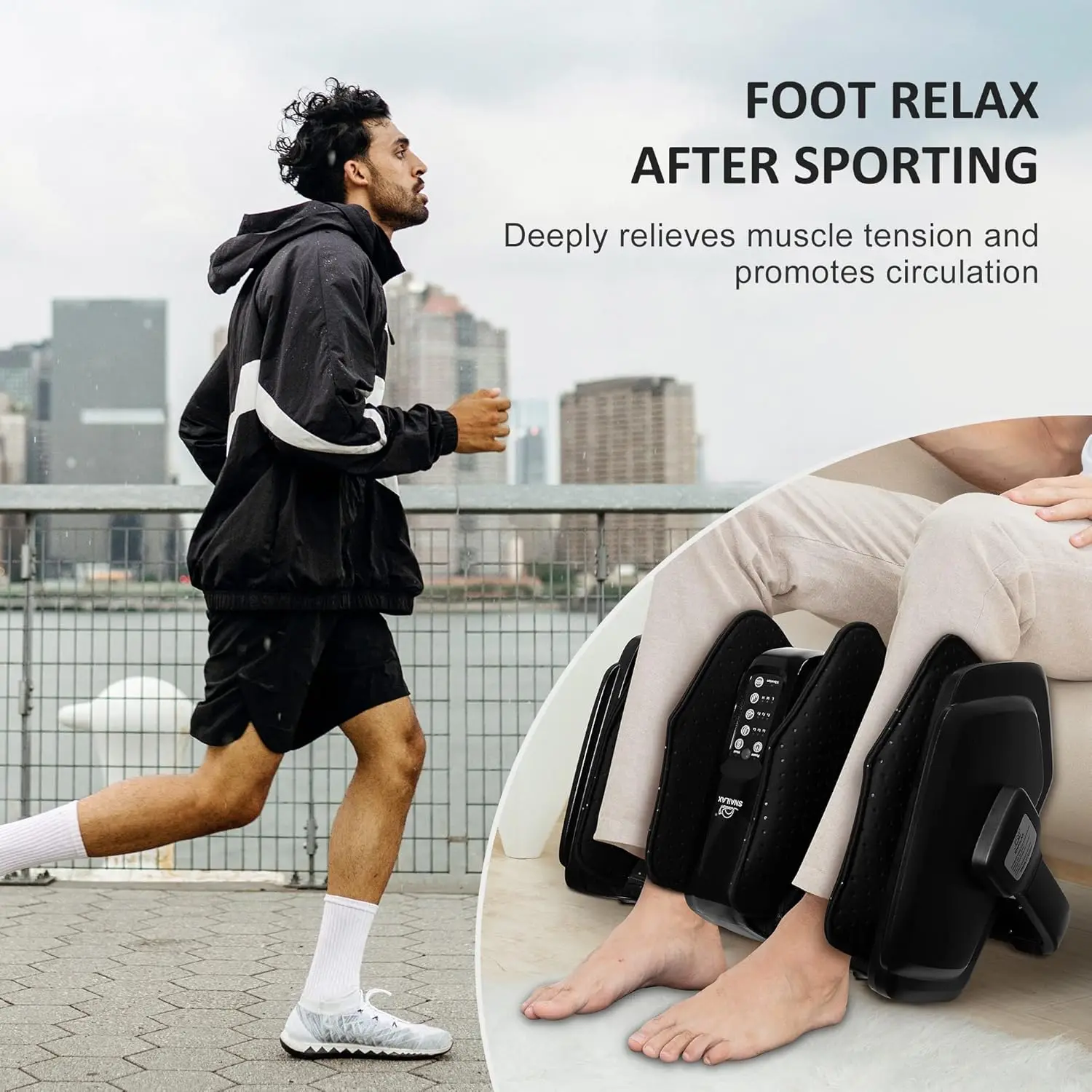 Foot Calf  with Heat, Compression,Kneading, Rolling Vibration, Foot  Machine, Foot Heater, Remote Contro 4