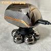 Head Shavers for Bald Men Rotary Electric Razor Cordless Shaver for Men Multifunctional Electric Razors for Bald Men Waterproof 5