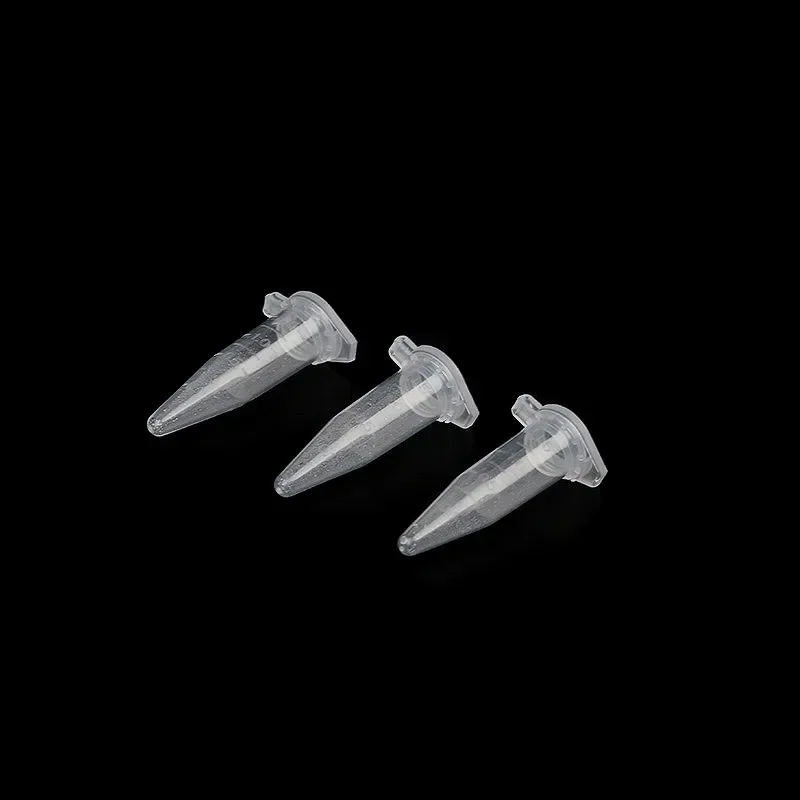 Anticoagulation Tube 1.5 ml Plastic Centrifuge Tube Containing EDTA-K2 For Blood Analysis LEP Vacuum Package 500 / PK
