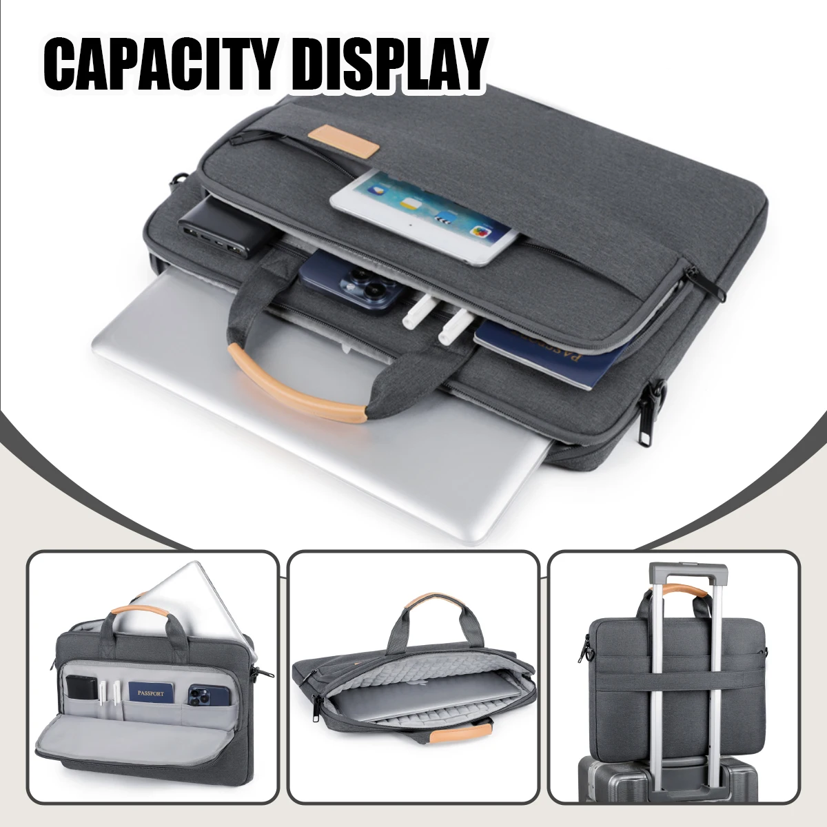 Laptop Bag Satchel Suitable for Savior R9000P Alien 16inch 17inch Game Notebook 15 Points 6inch Shadow Elf Inspiron Shoulder Crossbody Male Large Capacity Lenovo Asus