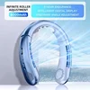Xiaomi Hanging Neck Fan Portable Bladeless Mini USB Rechargeable Mute LED Digital Display Electric Fan Summer Air Cooler 6
