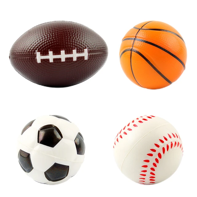 Petites Balles De Sport En Mousse, 4 Pièces, Ballon De Football, Cadeaux De  Fête Pour Enfants Et Adultes - Balles De Yoga - AliExpress
