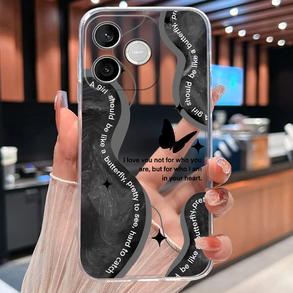 Refreshing Lemon Transparent Shockproof Soft TPU Silicone Phone Case