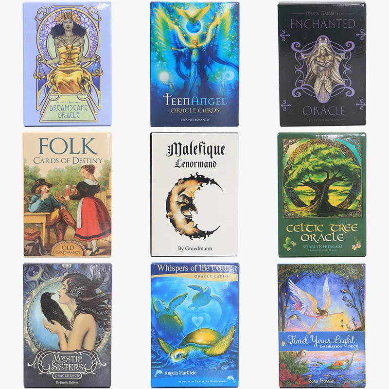 2022 New Variety of Oracle Cards Collection Oracle Cards Tarot E