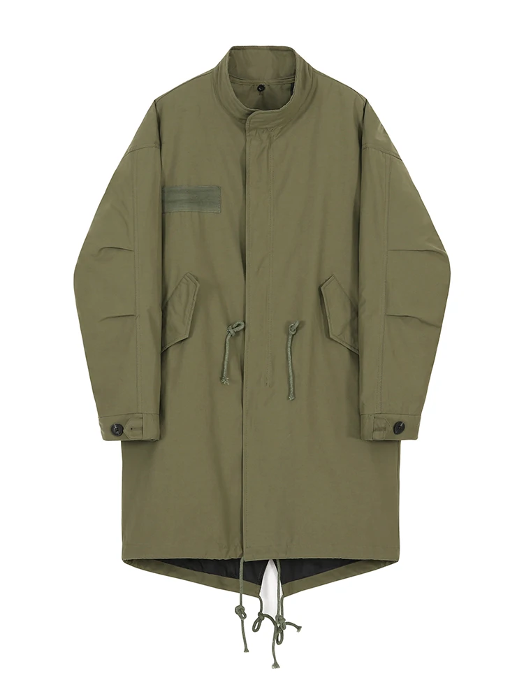 MRCYC Winter Thiened Cotton Jaet Men's Korean Sle Versatile Loose Japanese Sle Cotton Coat Youth Trendy Casual Wear