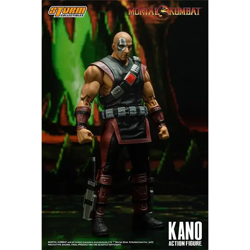 

Original DCMK13 Storm Toys Soldier MORTAL KOMBAT KANO 6 1/12 In Stock Anime Action Collection Figures Model Toys