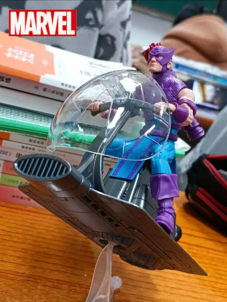 Marvel Legends Toy Hawkeye Flying Motorcycle Carrier 6 Pollici Original Action Figure Statue Model Ornament Collection Toys Gift