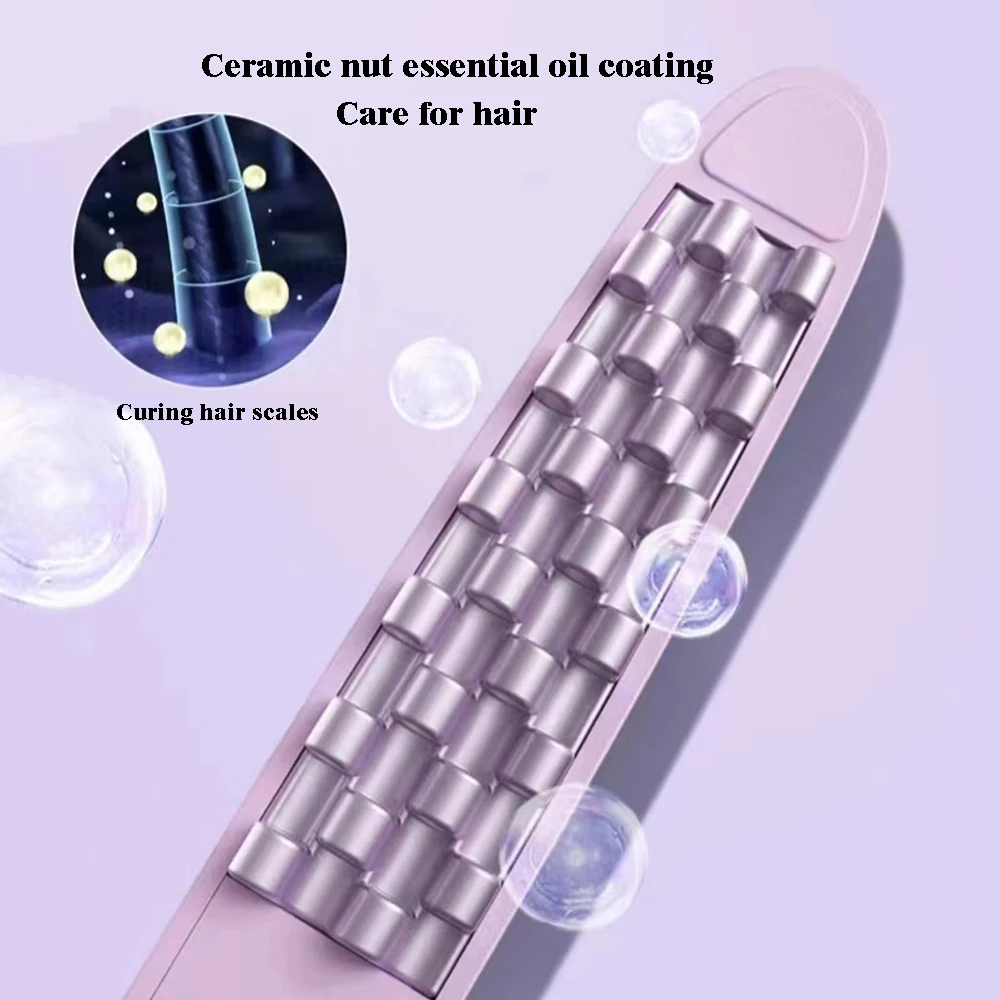Fluffy Curling Iron Corn Beard Perm Grid Splint Electric Hair Root Negative Ion Curler Hair Styling Tools