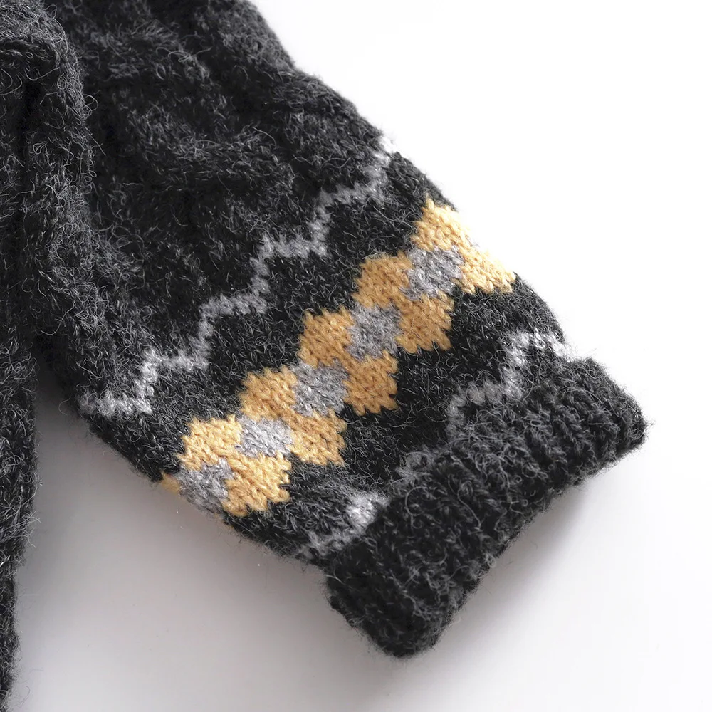 Kids Korean Style Sweaters and Cardigans for Autumn