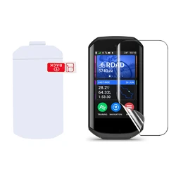 Soft Hydrogel Screen Protector Film for Bicycle GPS Stopwatch - Anti - Scratch Protection (For Edge1050)