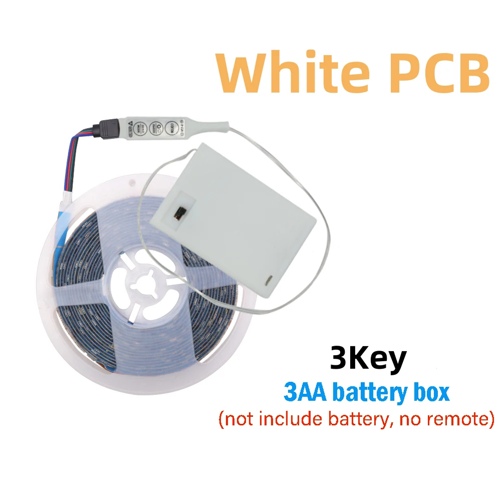 ตัวเลือกสินค้า เทปแสง LED ยืดหยุ่น RGB 5V 5050 สร้างบรรยากาศบ้าน