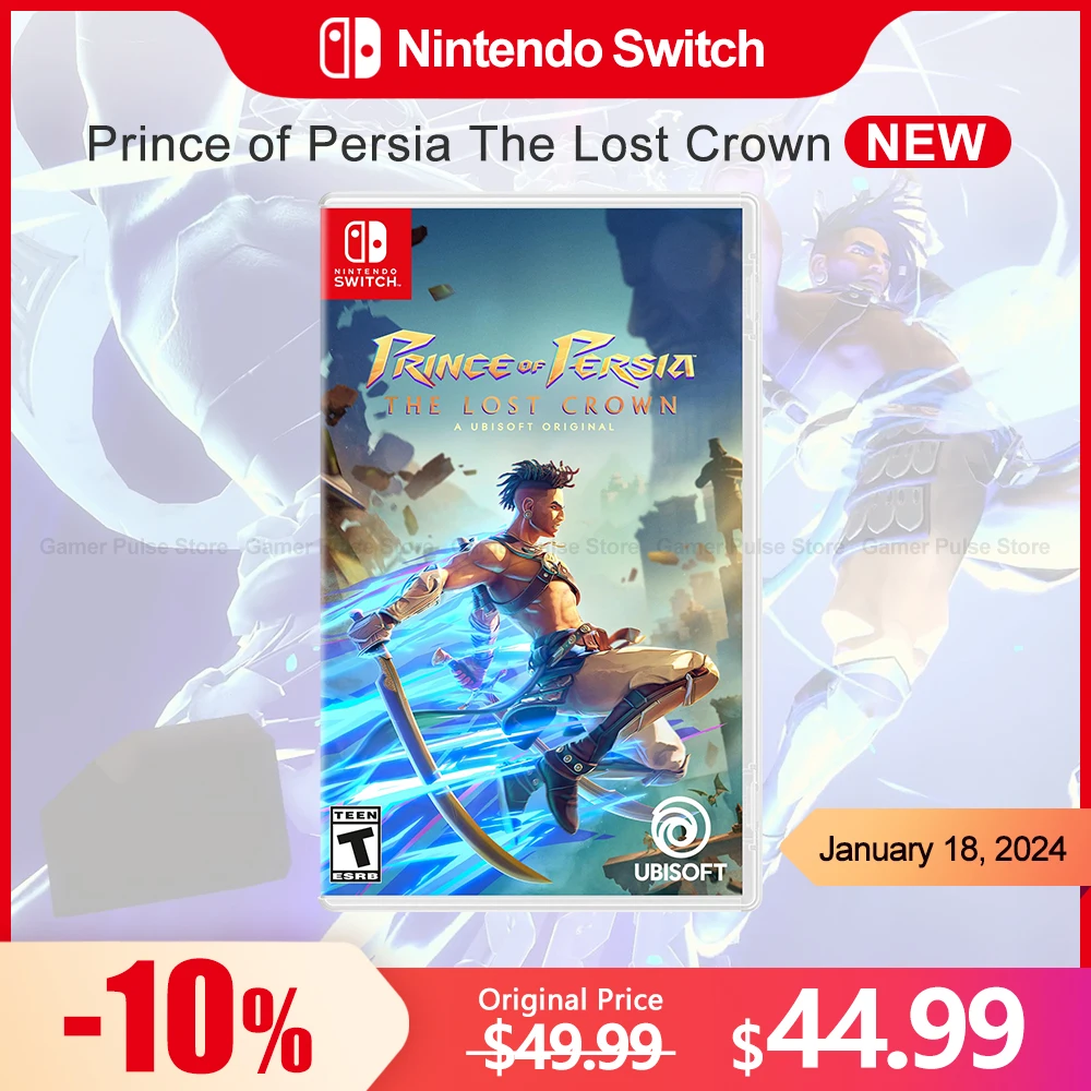 

Prince of Persia The Lost Crown Nintendo Switch Game Deals 100% Original Physical Game Card Action Genre for Switch Game Console