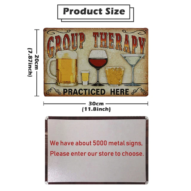 Classic Vintage Metal Sign Plates: A Timeless Touch for Modern Living Spaces