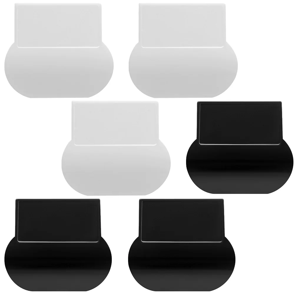 

6 Pcs Toilet Lid Lifter Seat Handle Lifer Cover Covers Self-adhesive Creative Simple Child