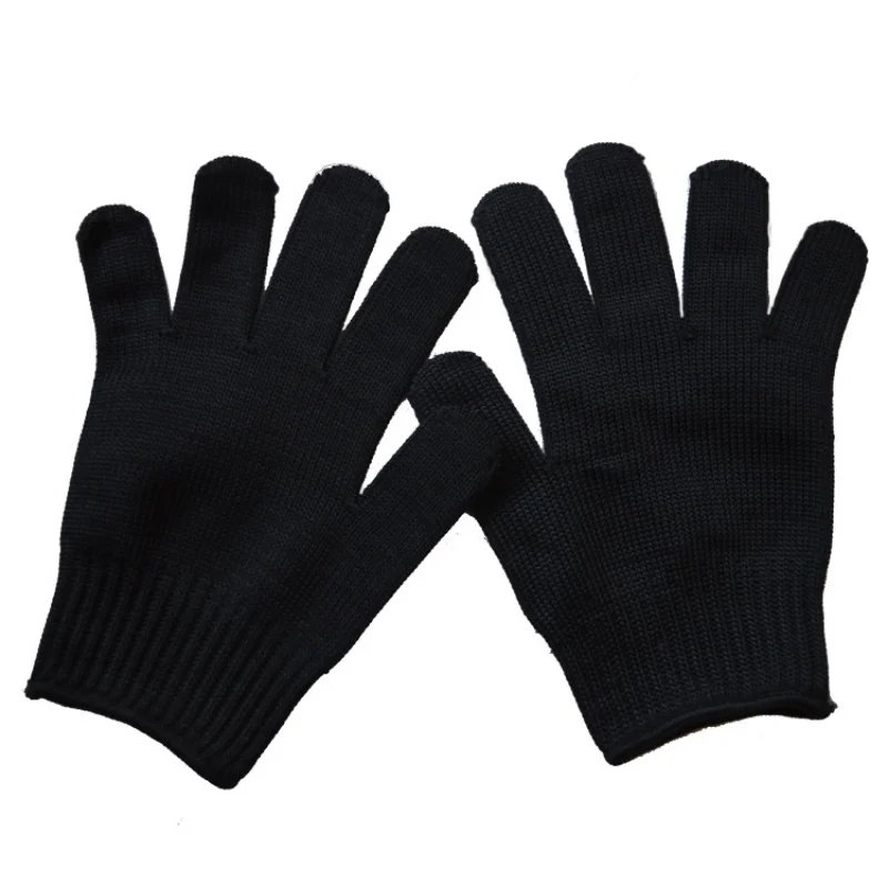 Gants de pêche Anti-coupure, haute qualité, Camping en plein air, chasse, gants de protection d'urgence en acier inoxydable, Kits de survie, fournitures