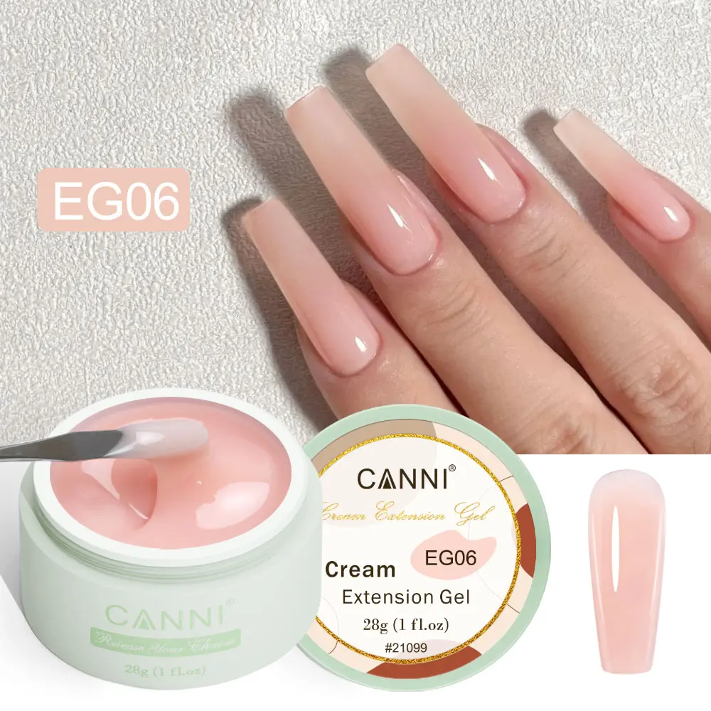 28g Venalisa Canni 크림 익스텐션 젤 No Buring Fast Building UV 구조 반영구 네일 젤 폴리쉬 프렌치 젤, 네일아트 젤네일 UV 페디큐어 메니큐어