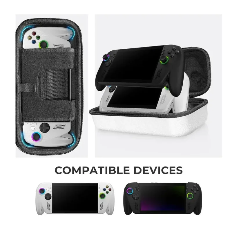 Custodia da viaggio per accessori da gioco ROG XBOX Ally con supporto, antiurto, antiscivolo e antigraffio, compatibile con ROG Ally - immagine 5