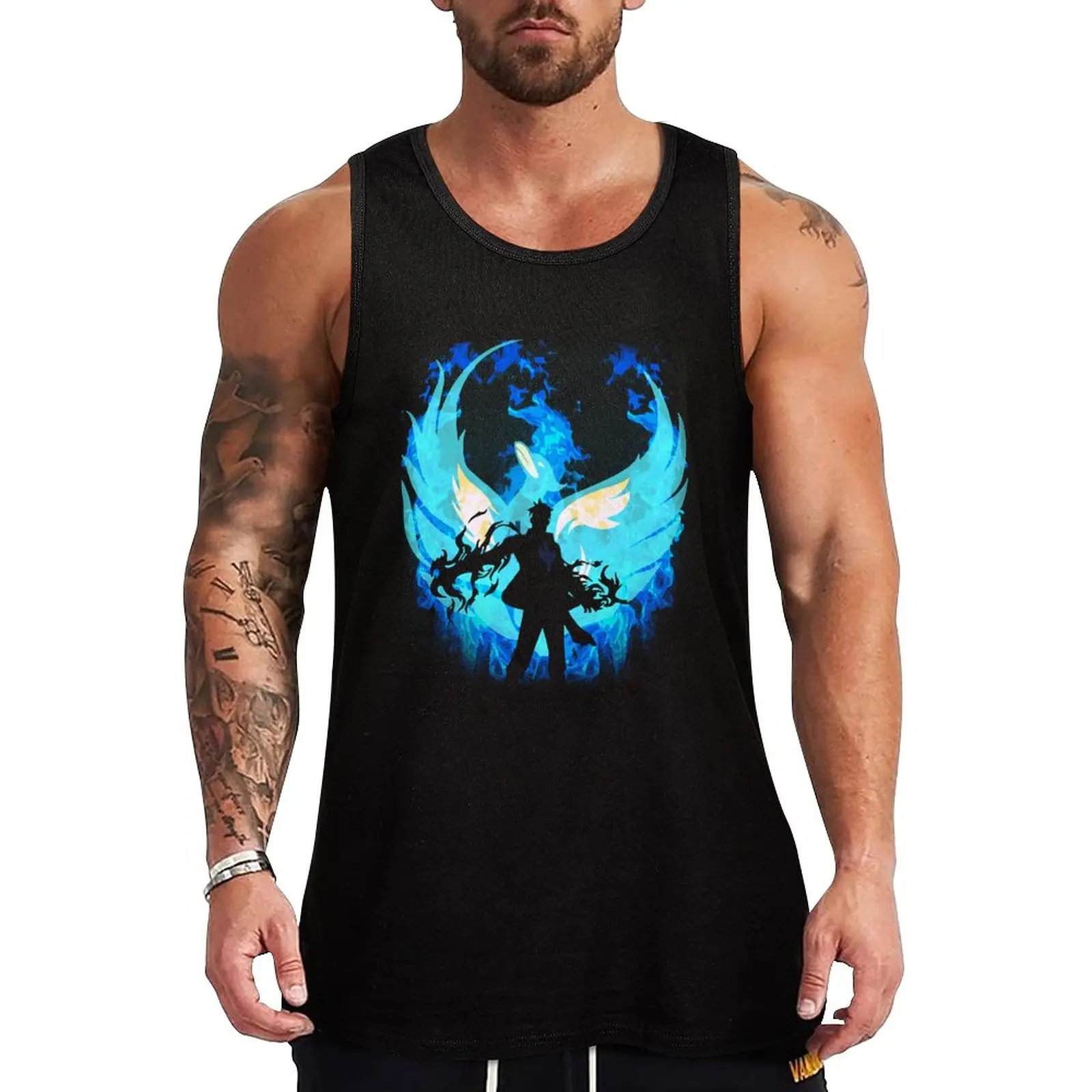

New Marco the Phoenix Classic T-Shirt Tank Top vest for men Men's t shirt sleeveless gym shirts male