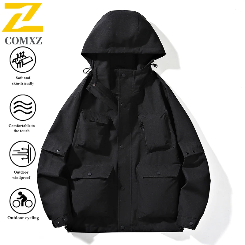 EiAO Jacket Couple's LightweightWindproof Waterproof Breathable Outdoor Coat for Hiking Camping Fishing Durable Spring Wear 2025