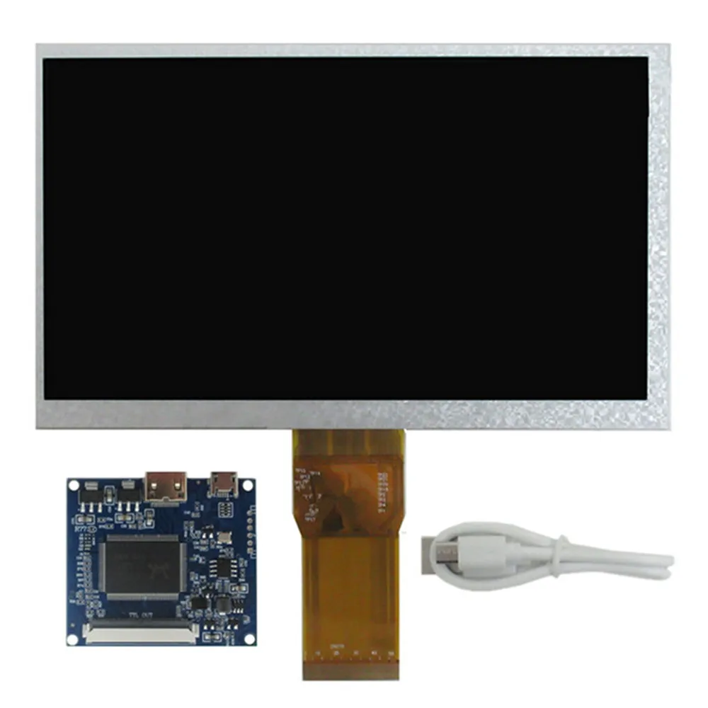 7 Inch 1024*600 Screen Display Lcd Monitor Driver Control Board Mini Hdmi-compatible For Lattepanda,raspberry Pi Banana Pi Pc - Tablet Lcds & Panels - AliExpress