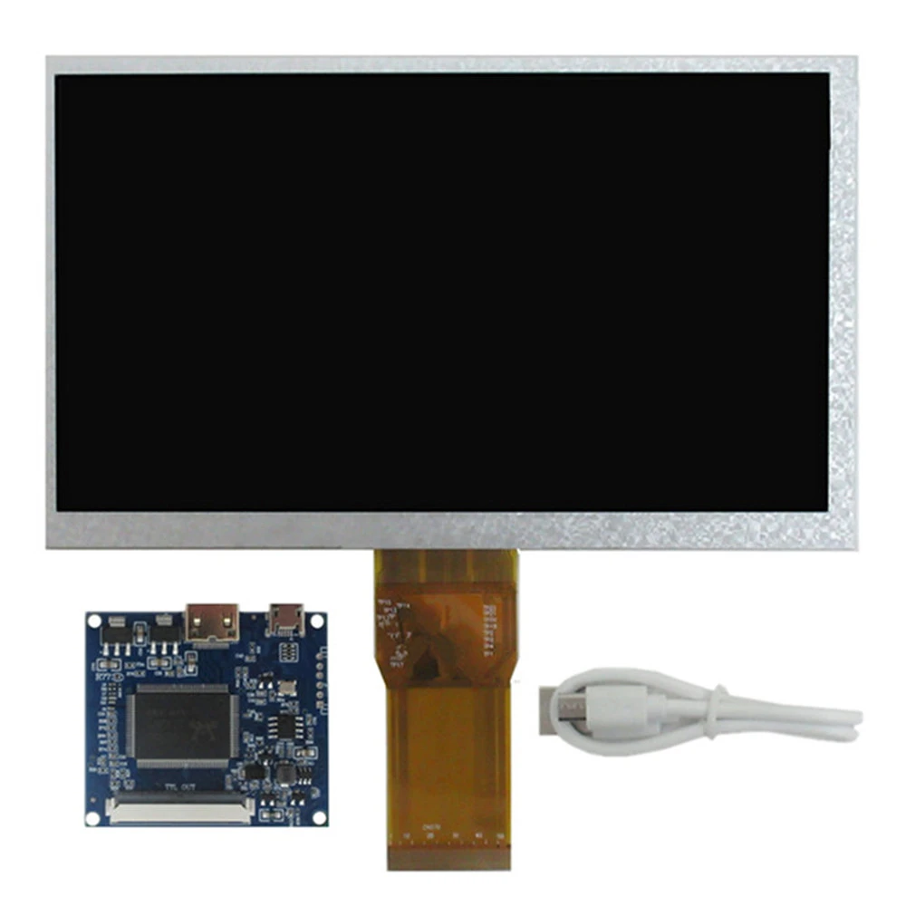 LCD de 7 pulgadas 1024*600, tablero de Control de de Mini HDMI Compatible con Lattepanda,Raspberry Pi Banana Pi PC| | - AliExpress