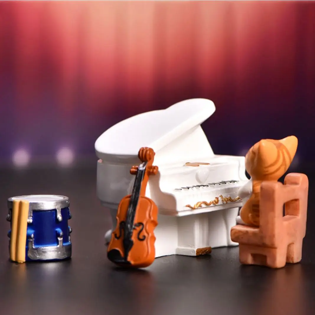 1 set liscio fai da te resistente all'usura in miniatura scala 1:12 pianoforte per casa delle bambole pianoforte per casa delle bambole in legno per l'arredamento della casa delle bambole