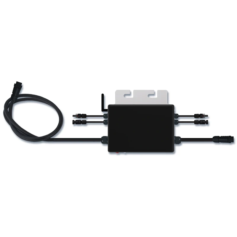 태양광 그리드 전압 마이크로 인버터 600W 700W 800W 태양광 변환기 모바일 WiFi DC 20-60V AC 120V 230V 방수 DC 연결