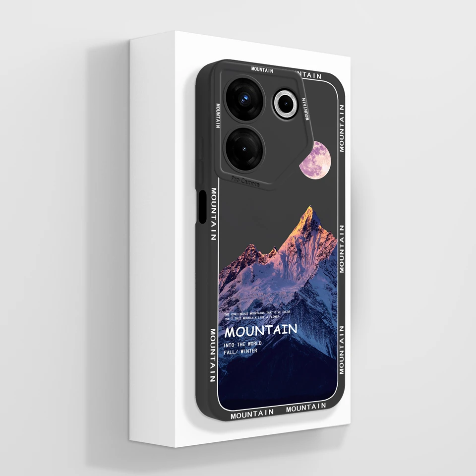 Butterfly Mountain Liquid Simplicity Phone Case