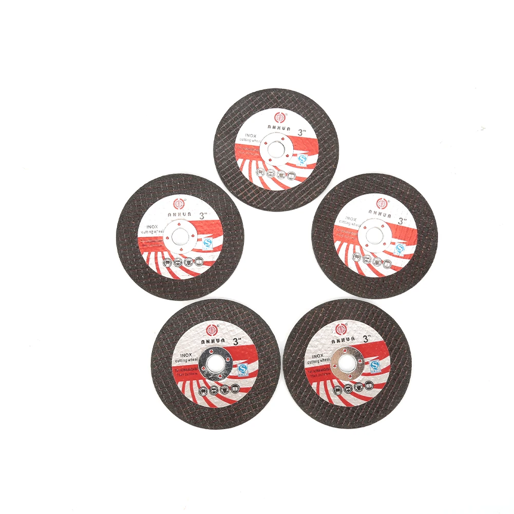 5PCS 75mm Grinding Wheel cutting disc grinding disc abrasive wheel grinding wheel Metal Cutting Disc Polishing Sheet for 12V Mini Angle Grinder Wood Ceramic Cutting And Polishing Tools