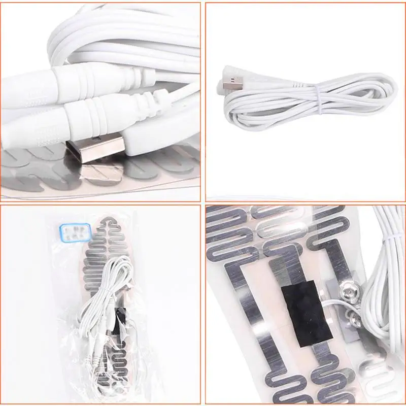 Outdoor Sports 5V USB Heated Insole Foot Warmer Electric Heating Film Insole