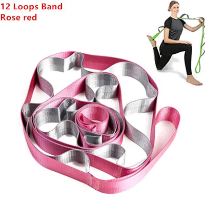 Enhanced Yoga Stretching Strap for Physical Therapy and Fitness