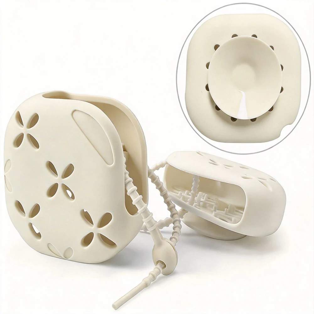 Silicone Shower Steamer Holder with Suction Cup - Aromatherapy Tray