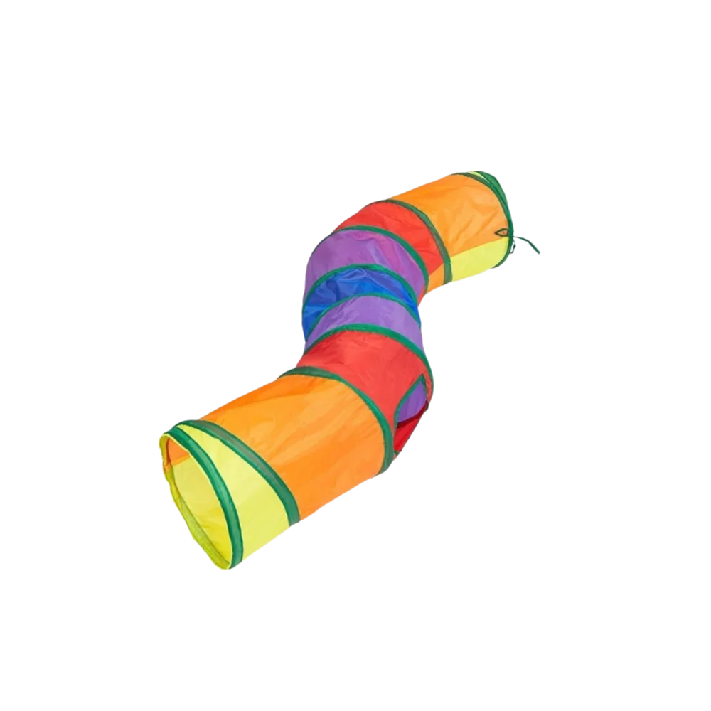 Puzzle Oyuncak Renkli Katlanabilir Kedi Tüneli Oyuncakları Toplu Nefes Alabilen Evcil Hayvan Oyun Tüneli İnteraktif Kedi Saklanma Mağarası Egzersiz