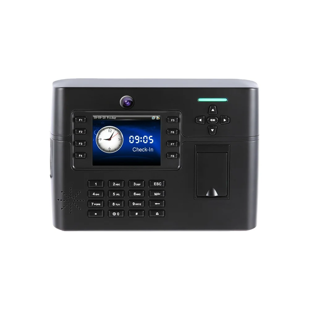 

10000 biometric time attendance machine door access control system fingerprint recognition device (TFT900)