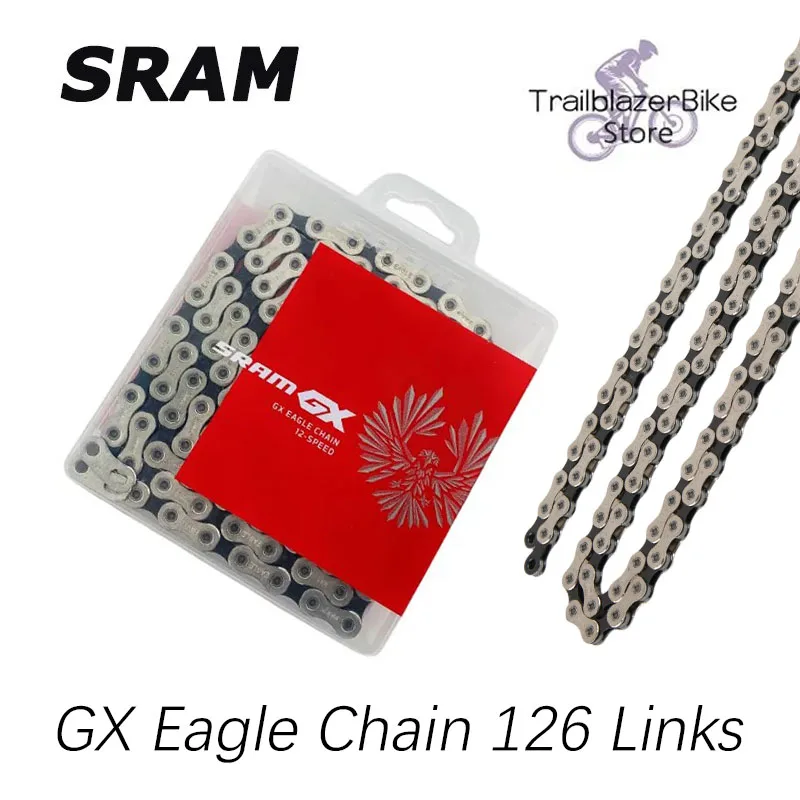 

SRAM GX EAGLE 12-Speed MTB Bike Chain With Original Box 126L Links with Power Lock link bicycle accessories