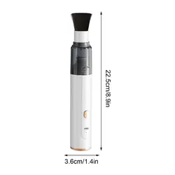 Ultra - Portable Wireless Handheld Car Vacuum Cleaner - Powerful Suction & Quiet Operation (White)
