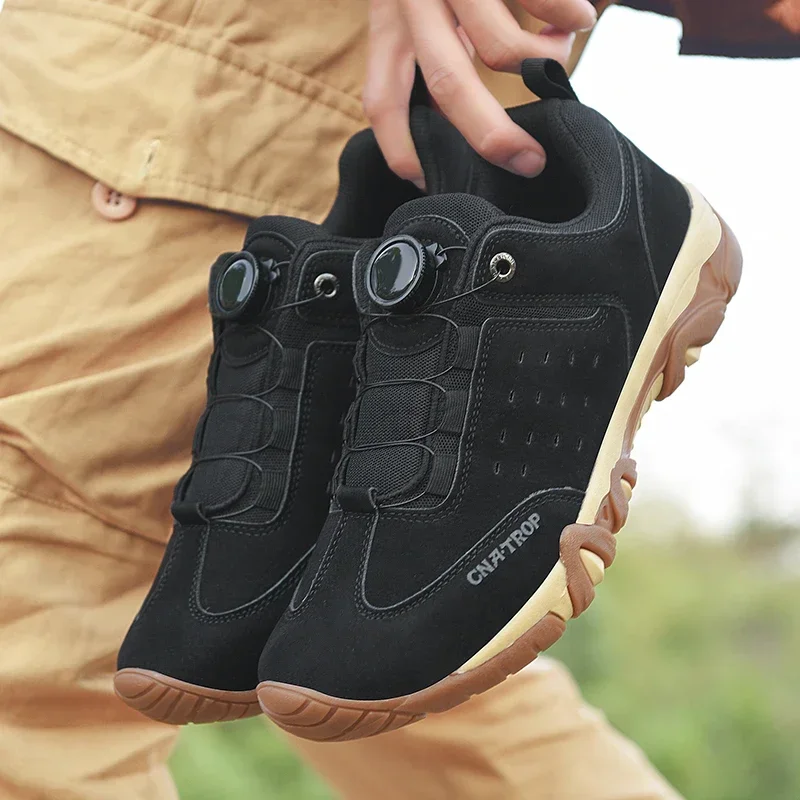 Hiking Shoes Men Outdoor Trekking Trail Running Climbing Hunting Mountaineering Camping